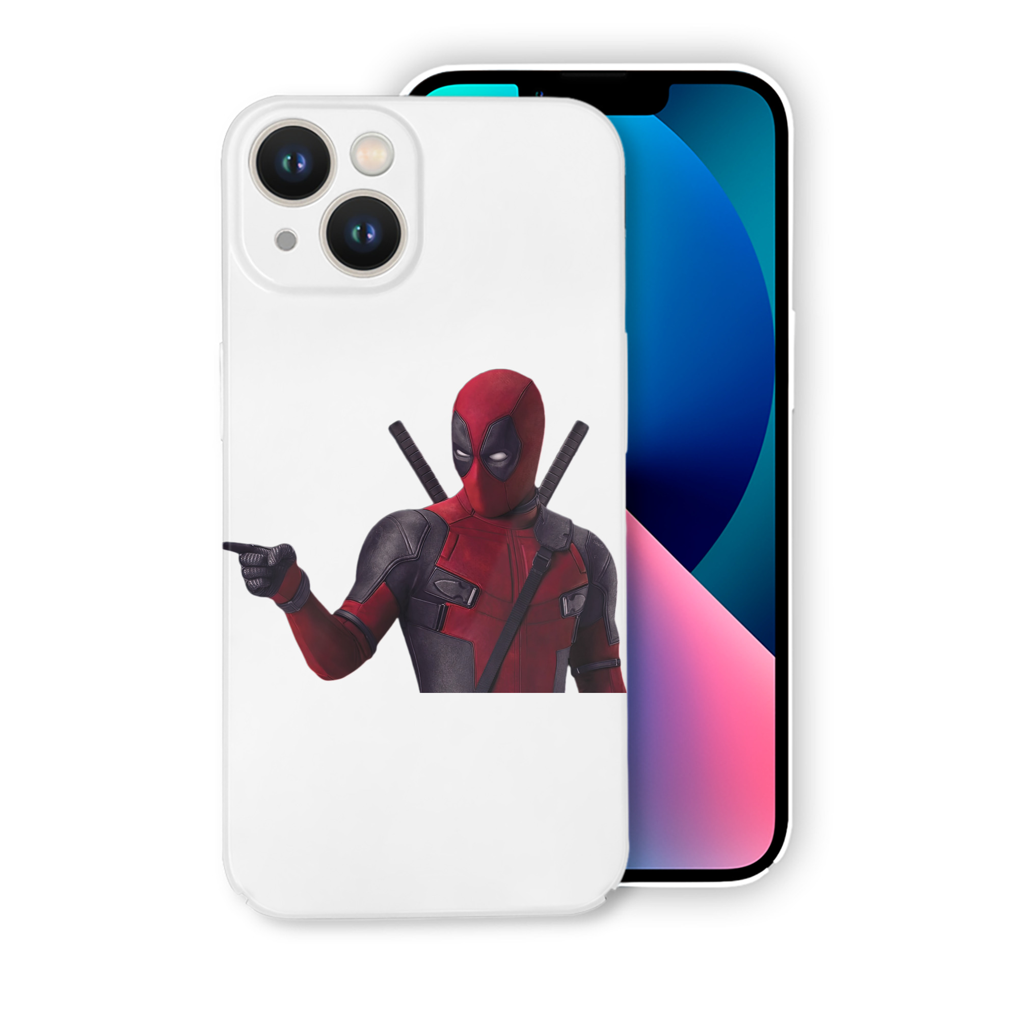 （画像用） Deadpool デッドプール 【iPhone 14シリーズ対応】ハードケース